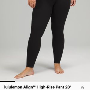 Lululemon Align leggings.